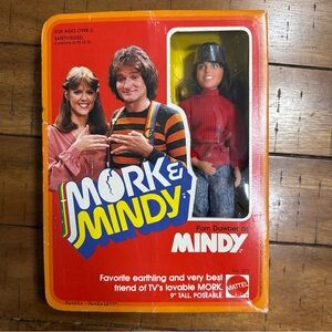 Vintage Mork & Mindy Mindy Doll 1979 NEW 9”